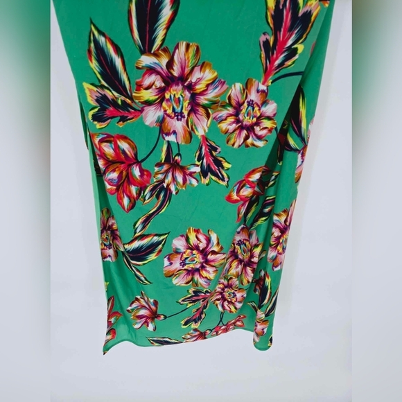 Revolve x Michael Costello Bentley Green Floral Size XS Dress - Picture 10 of 12